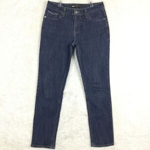 Levi's Womens Jeans Mid‎ Rise Skinny Blue Denim Medium Indigo Wash 8